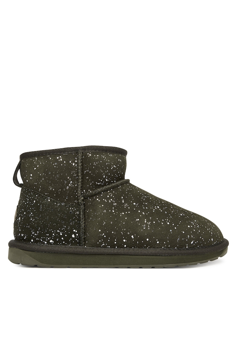 Ghete dama Stinger Micro Milkyw - piele naturala - verde inchis