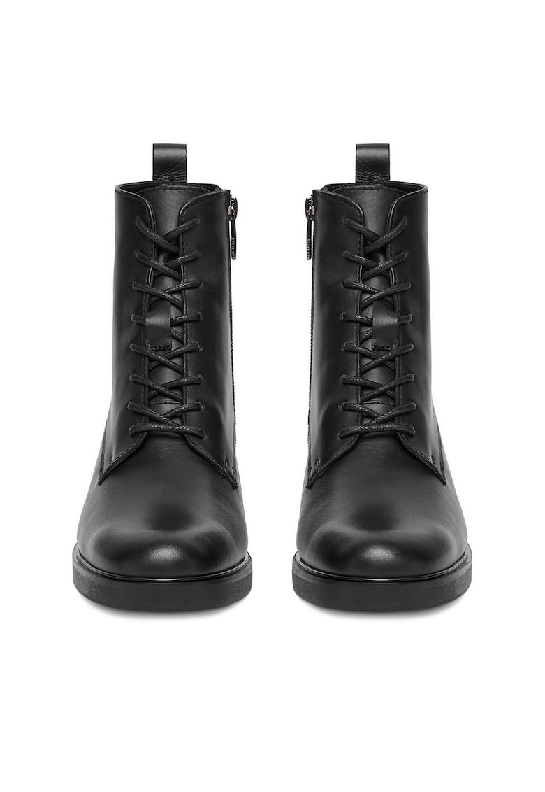 Ghete dama - C-ANITA-25205PE - piele naturala - negru
