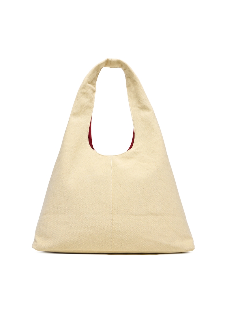 Geanta dama Natural 106 - material textil - culoare naturala