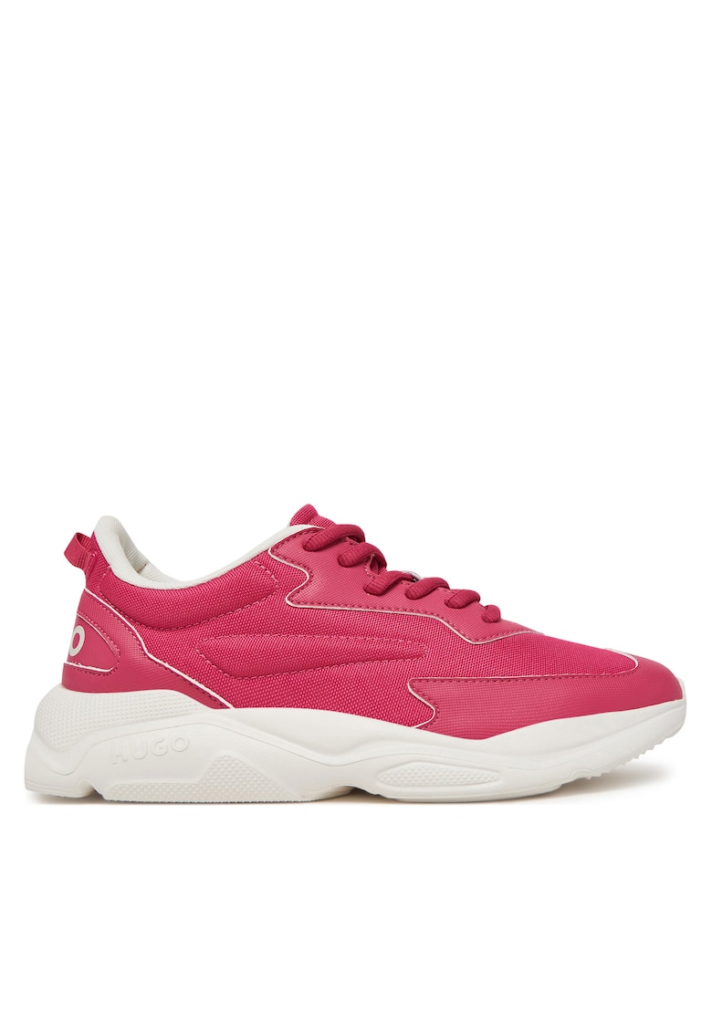 Pantofi sport dama model Leon Runn - roz - material textil -
