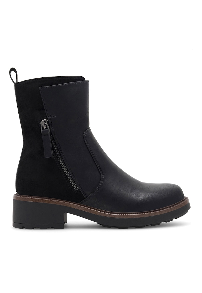 Botine dama WS5658-07 - Textil - Negru