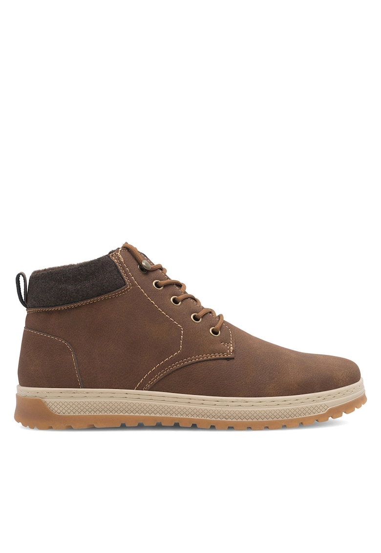 Ghete barbati - MYL8293-23 - maro - tesatura