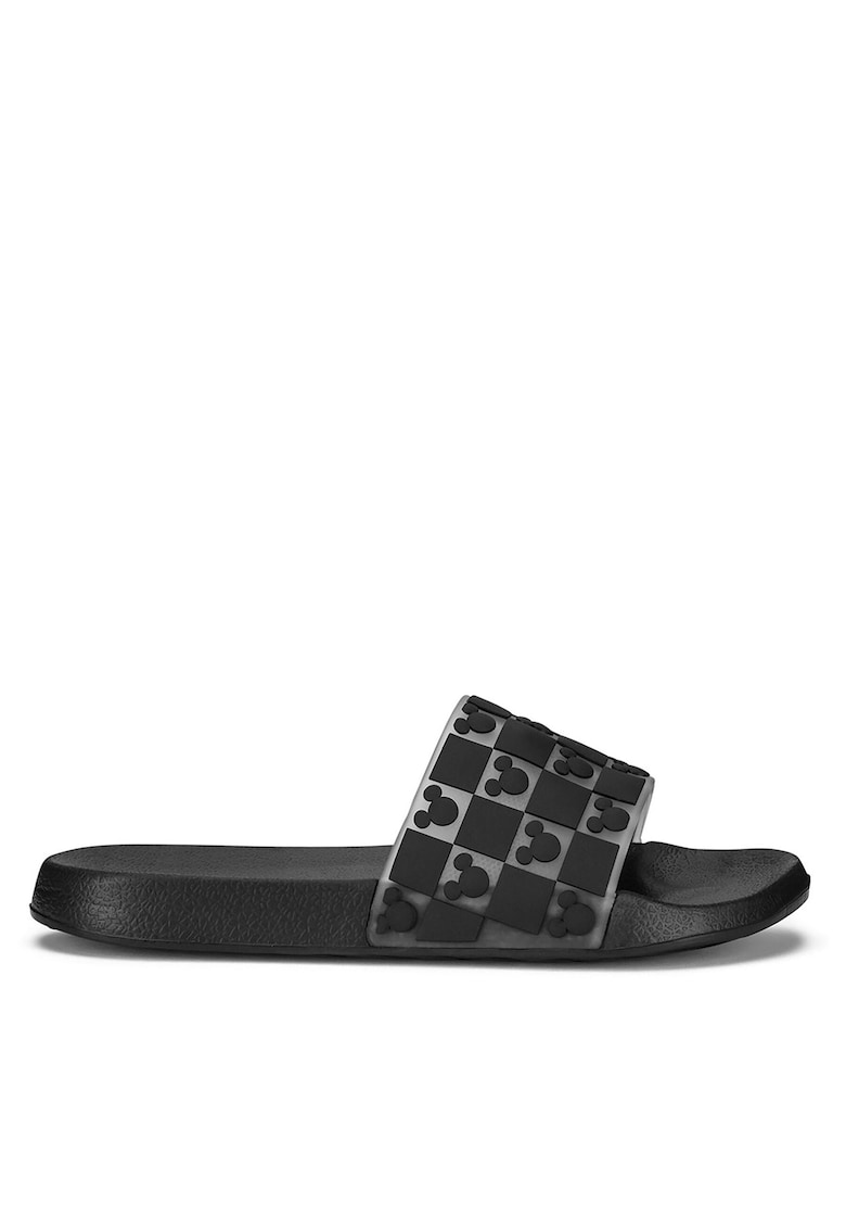 Papuci fete AW24-121DSTC - Negru - Plastic