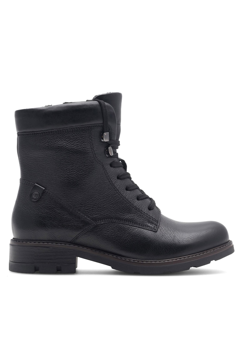 Ghete dama WI23-DEMETRA-19 - Piele naturala - Negru - Negru