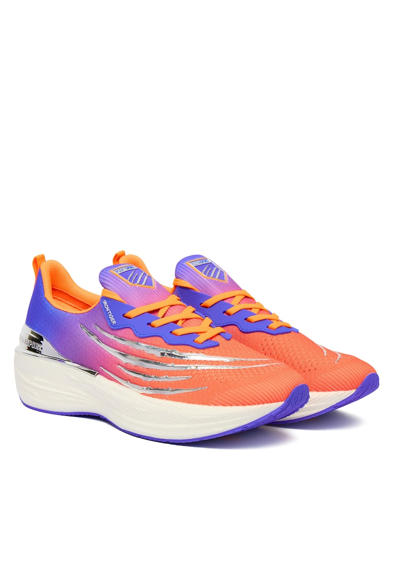 barbati - textil - Portocaliu/Albastru