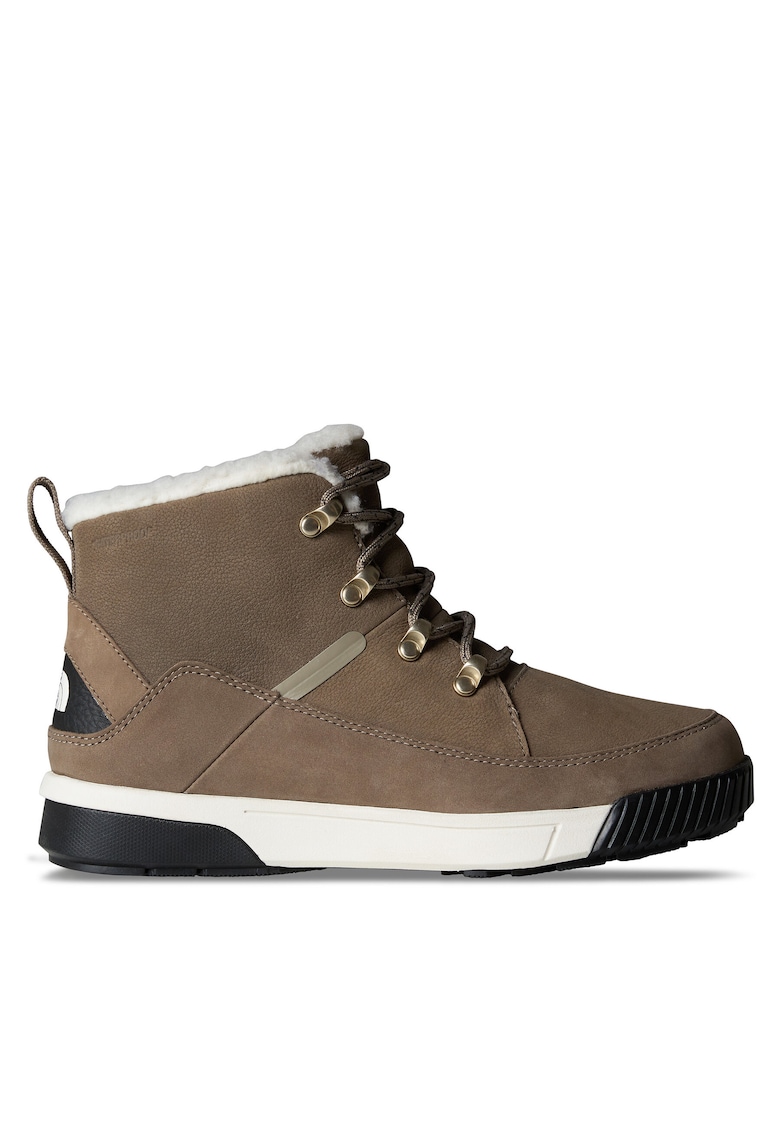 Ghete sport dama - Cavern Grey/White Dune - piele naturala - impermeabile