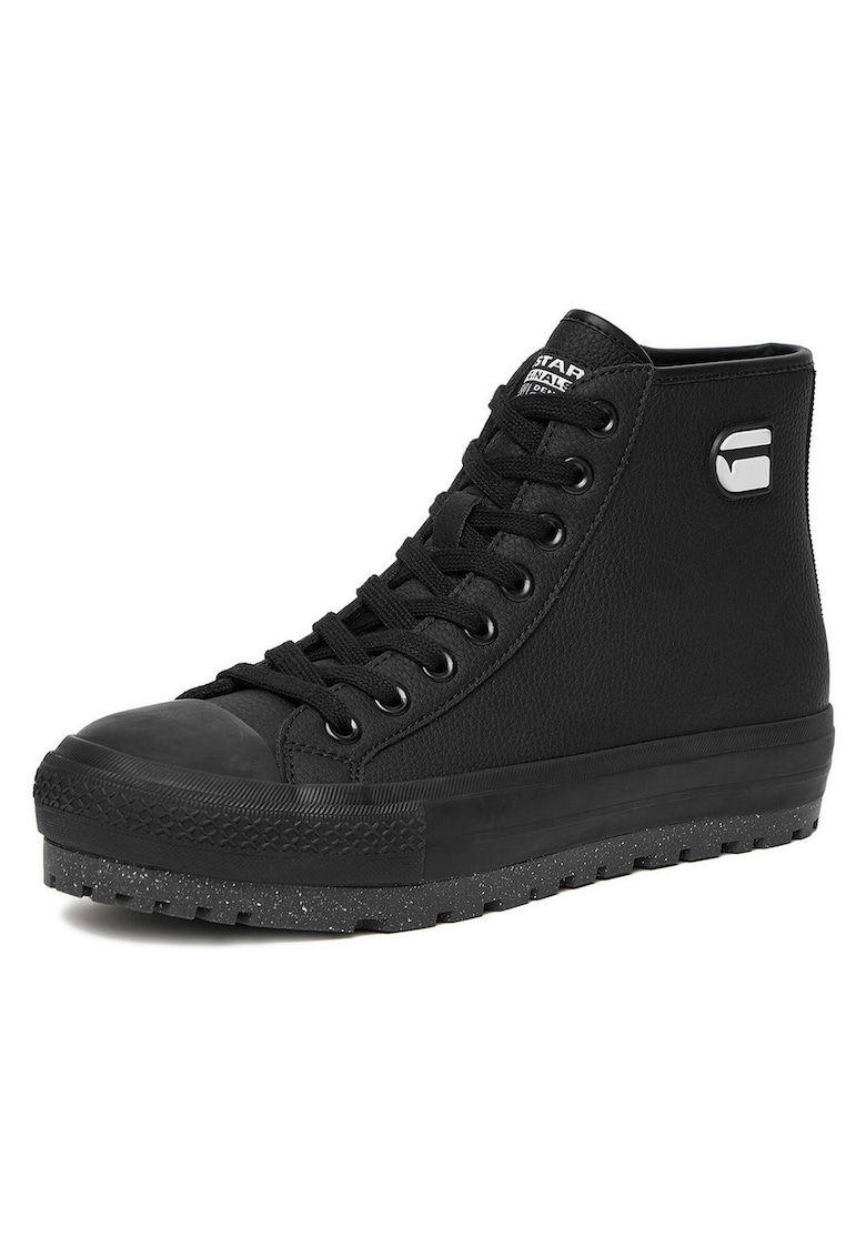 Tenisi barbati - CEO-ALEX-01 - piele naturala - negru