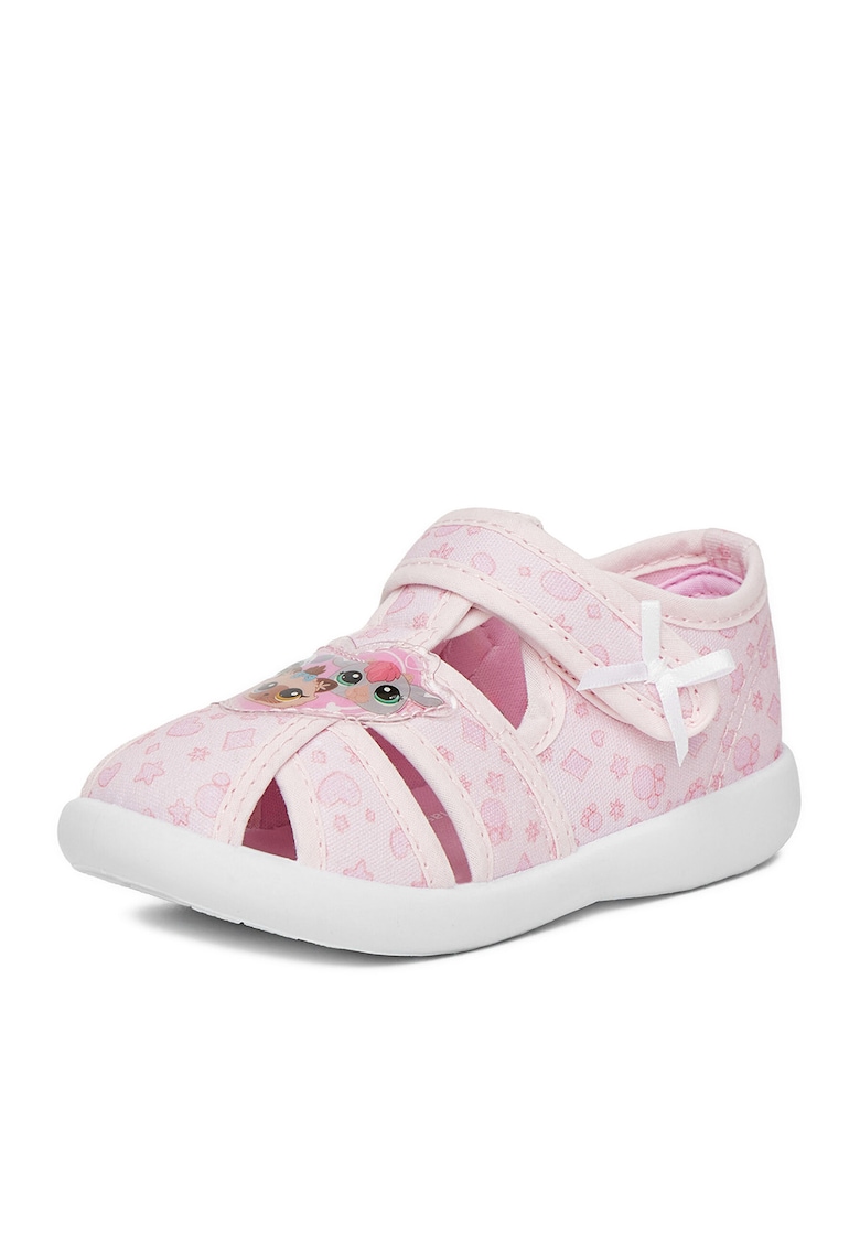 Papuci fete CEO-CM-AW25-314LPS - Textil - Roz
