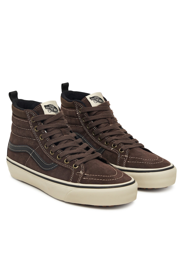 Tenisi unisex MTE Sk8-Hi Insulated - piele naturala - maro