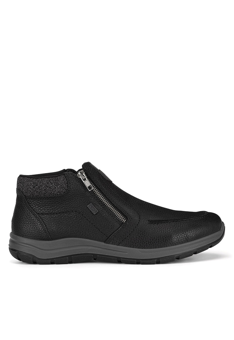 Ghete barbati - botine 03660-00 - piele naturala - negru