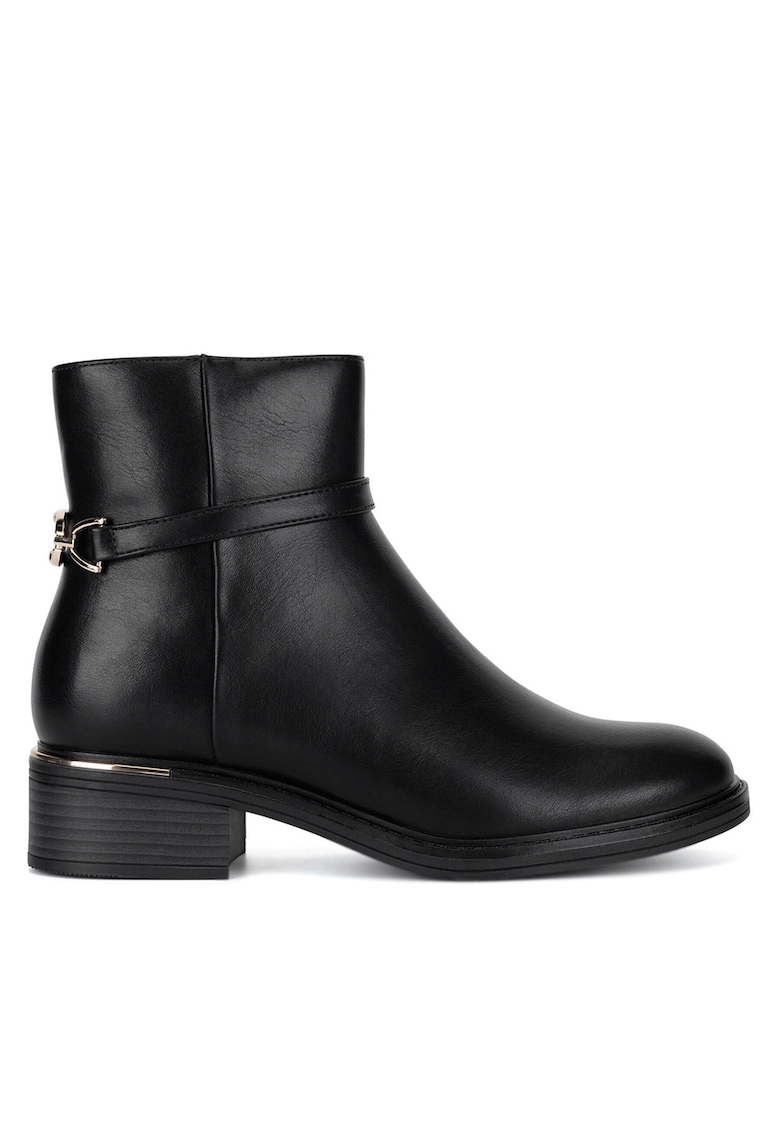 Botine dama WYL3937-3 - Textil - Negru
