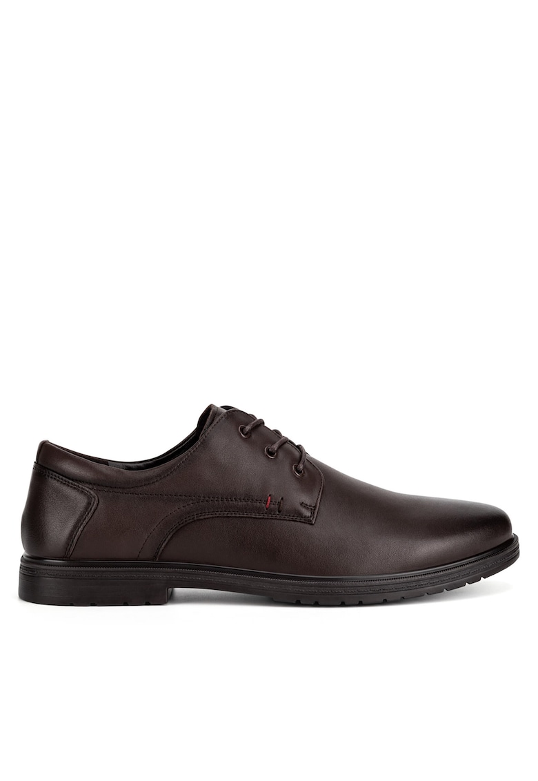 Pantofi barbati - piele naturala - 35467 - Maro