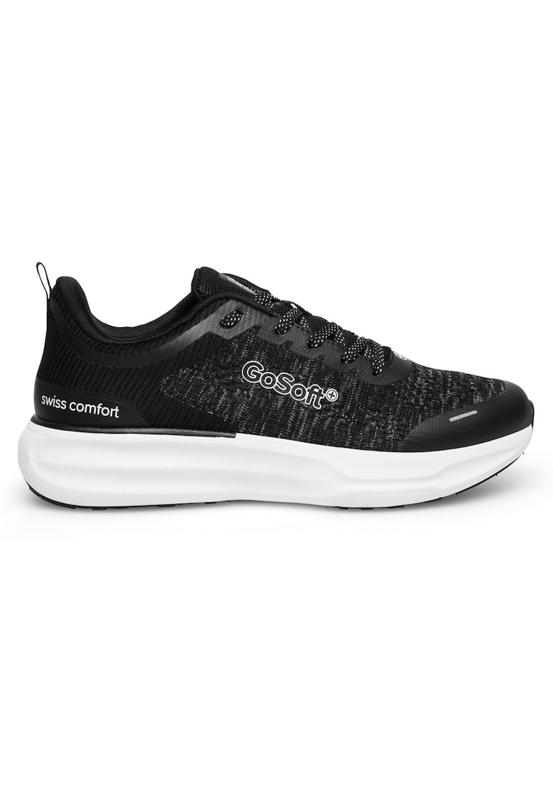 Tenisi barbati MP-1 - negru - textil