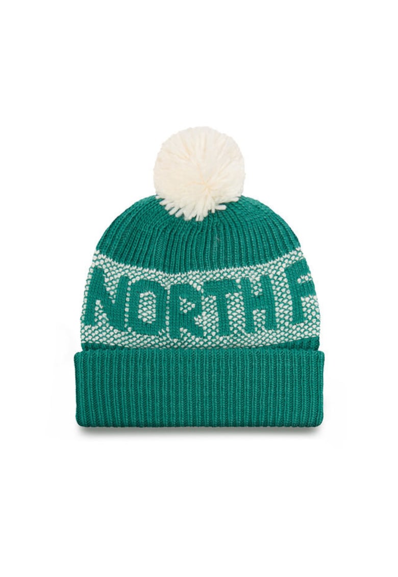 Caciula unisex Evergreen/White Dune - retro - 100% poliester