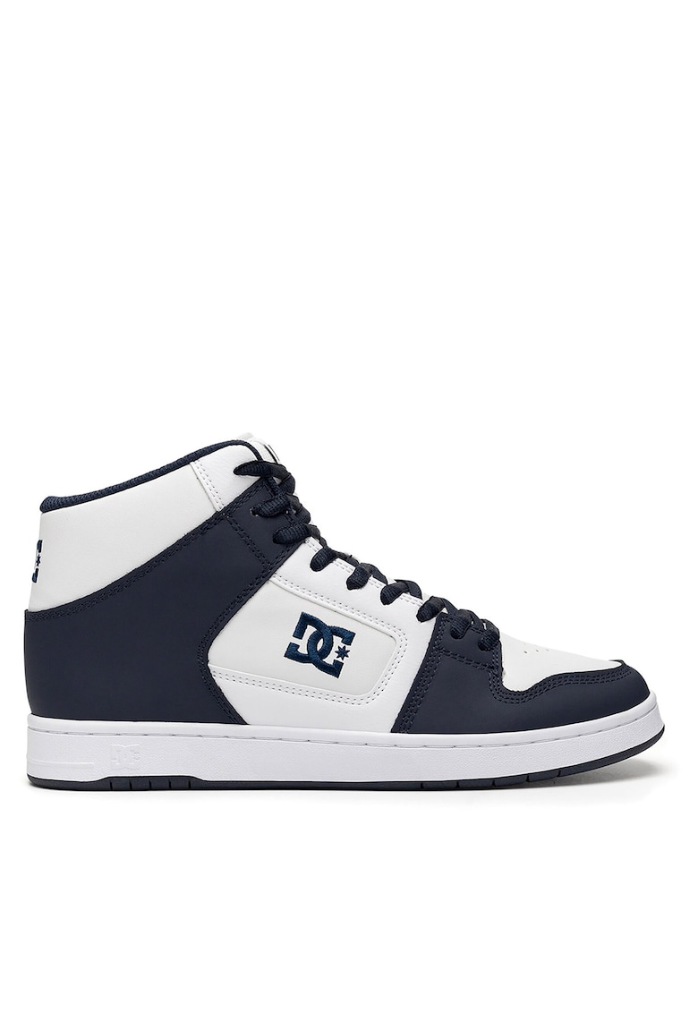 Tenisi barbati MANTECA 4 HI - piele naturala - alb/negru