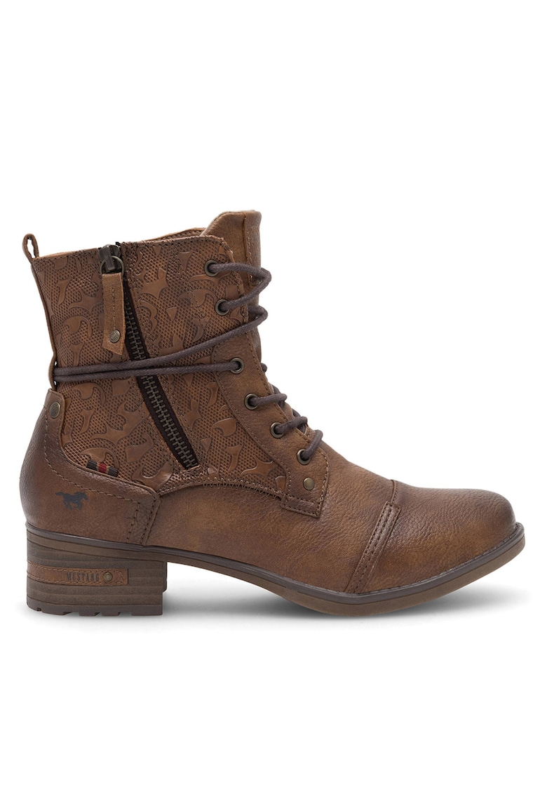 Botine dama 1229-508 - Textil - Maro