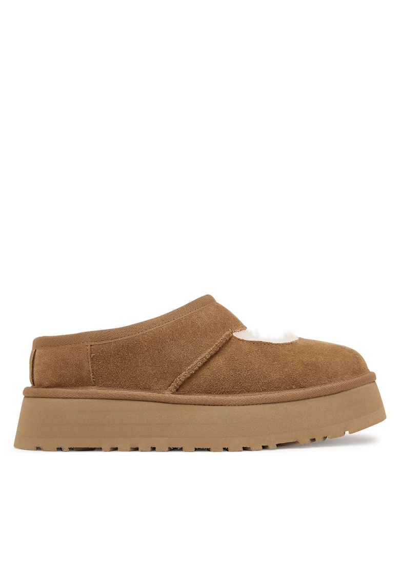 Papuci de zapada model Chestnut Che W Bea Mary Jane - piele naturala - maro -