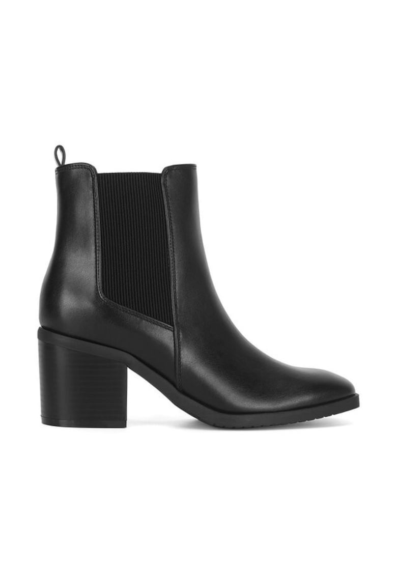 Botine dama LS5589-06 - negre - piele ecologica
