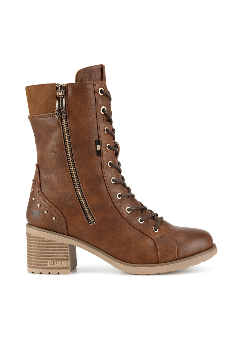 Botine dama 1441-508-307 - Textil - Maro -