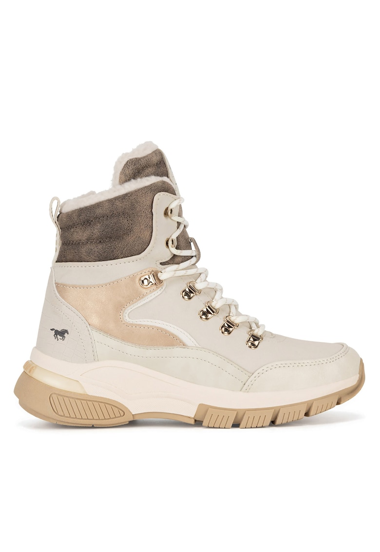 Ghete dama 1481-605 - Piele ecologica - Bej -
