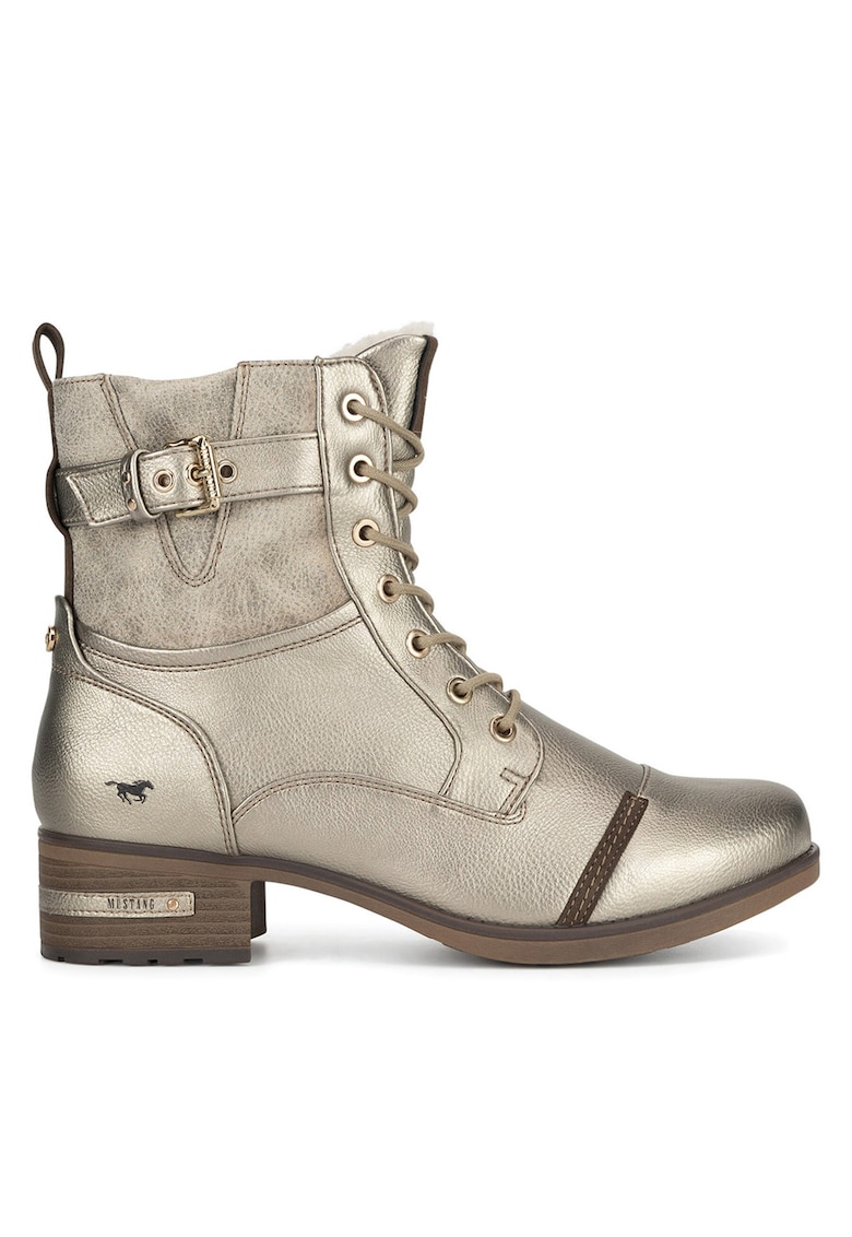 Botine dama 1229-606 - Textil - Auriu