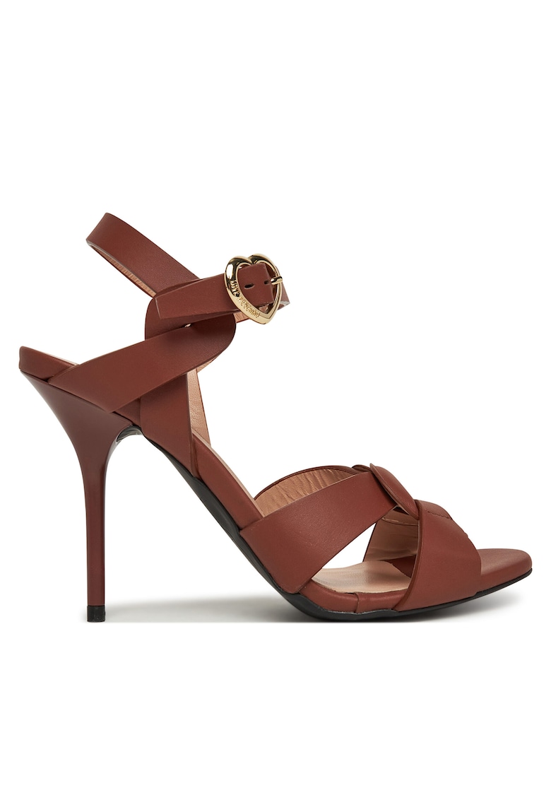 Sandale dama - Cammello - piele naturala - maro -