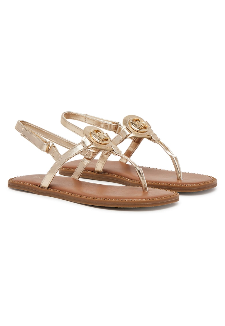 Sandale Piele ecologica - Auriu