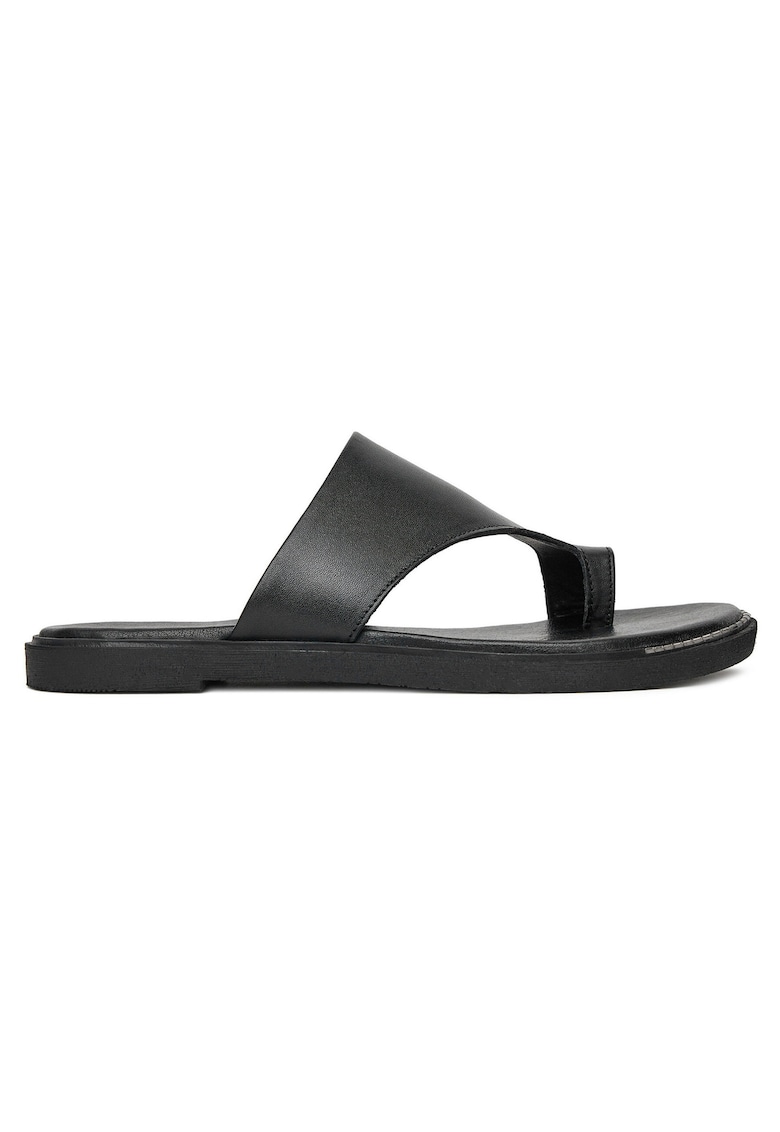 Slapi dama LALITA - piele naturala - negru - Negru