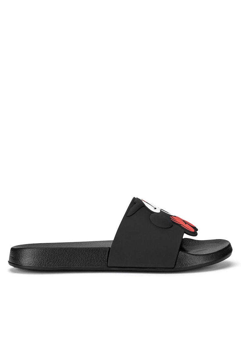 Papuci copii AW24-331DSTC - Negru - Plastic