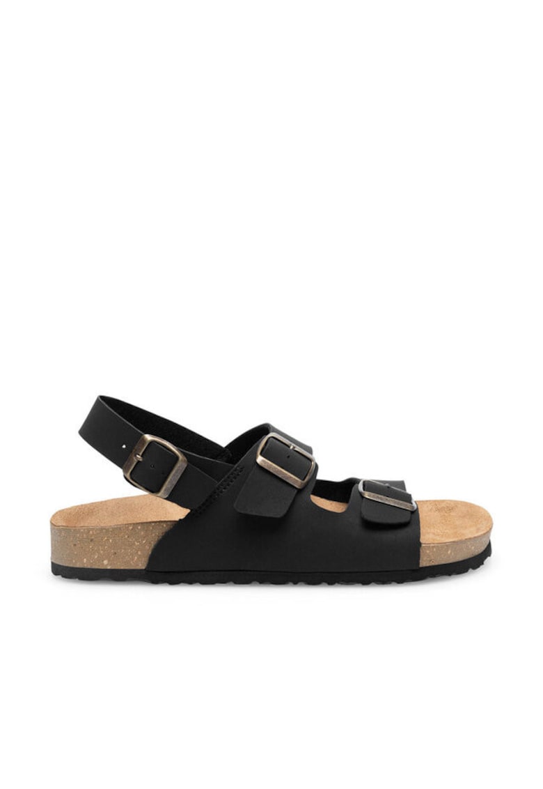 Sandale barbati NU000013 - negru - sintetic -
