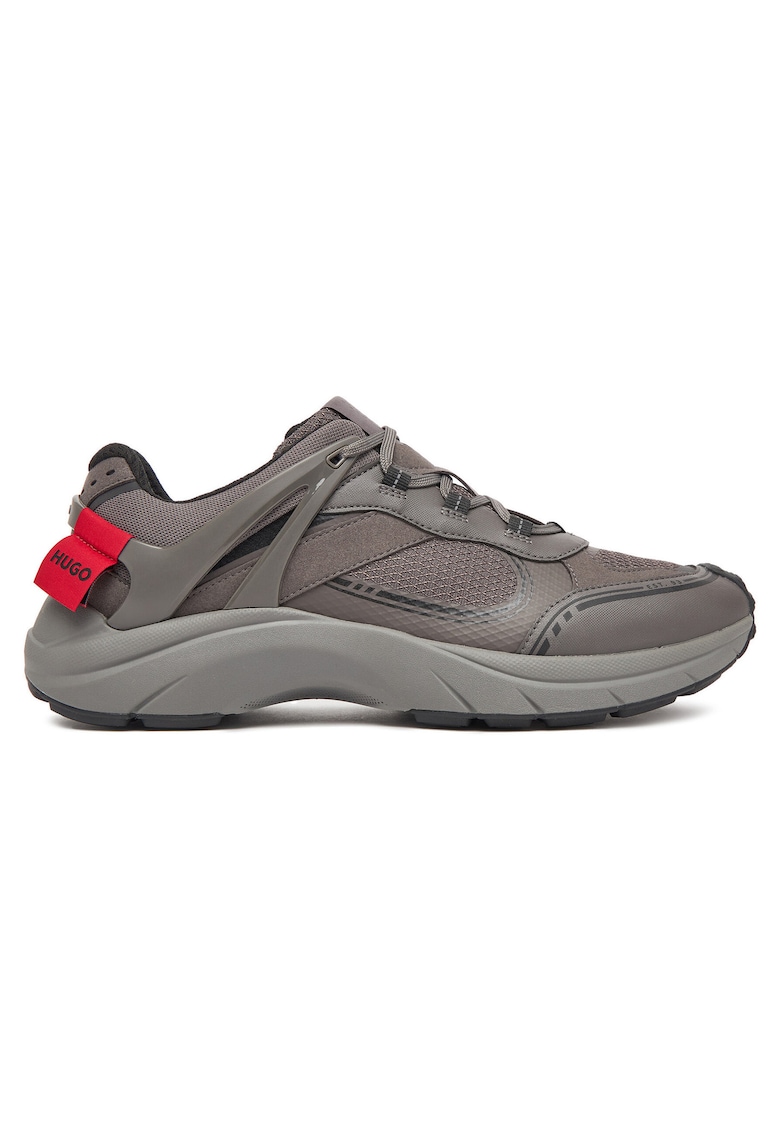 Pantofi sport barbati alergare - gri - textil -