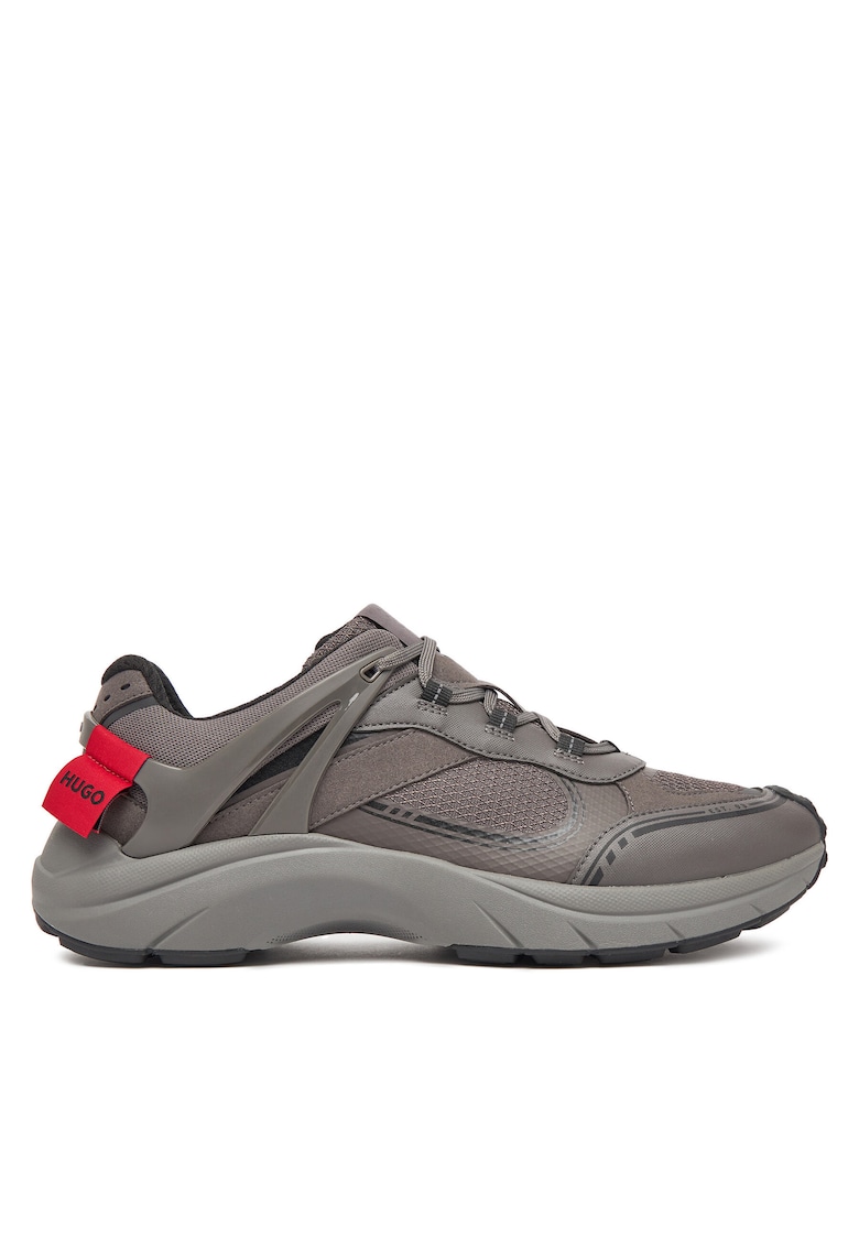 Pantofi sport barbati alergare - gri - textil -