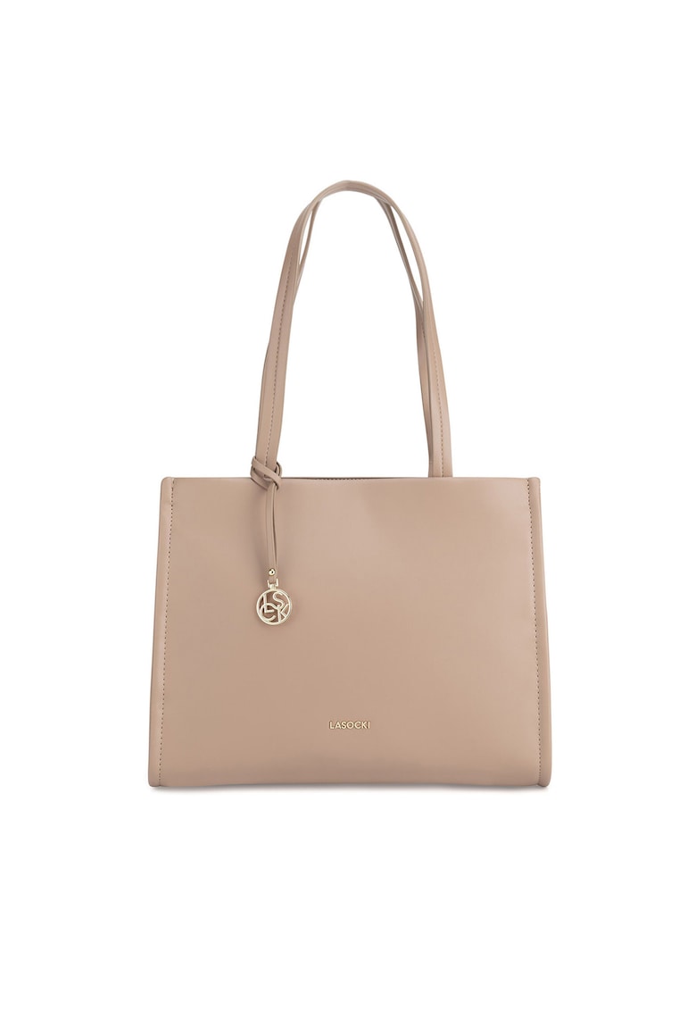 Geanta dama model LSK-K-047-06 - bej - din material sintetic