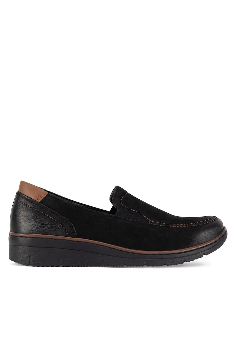 dama Negru - Piele naturala - Negru