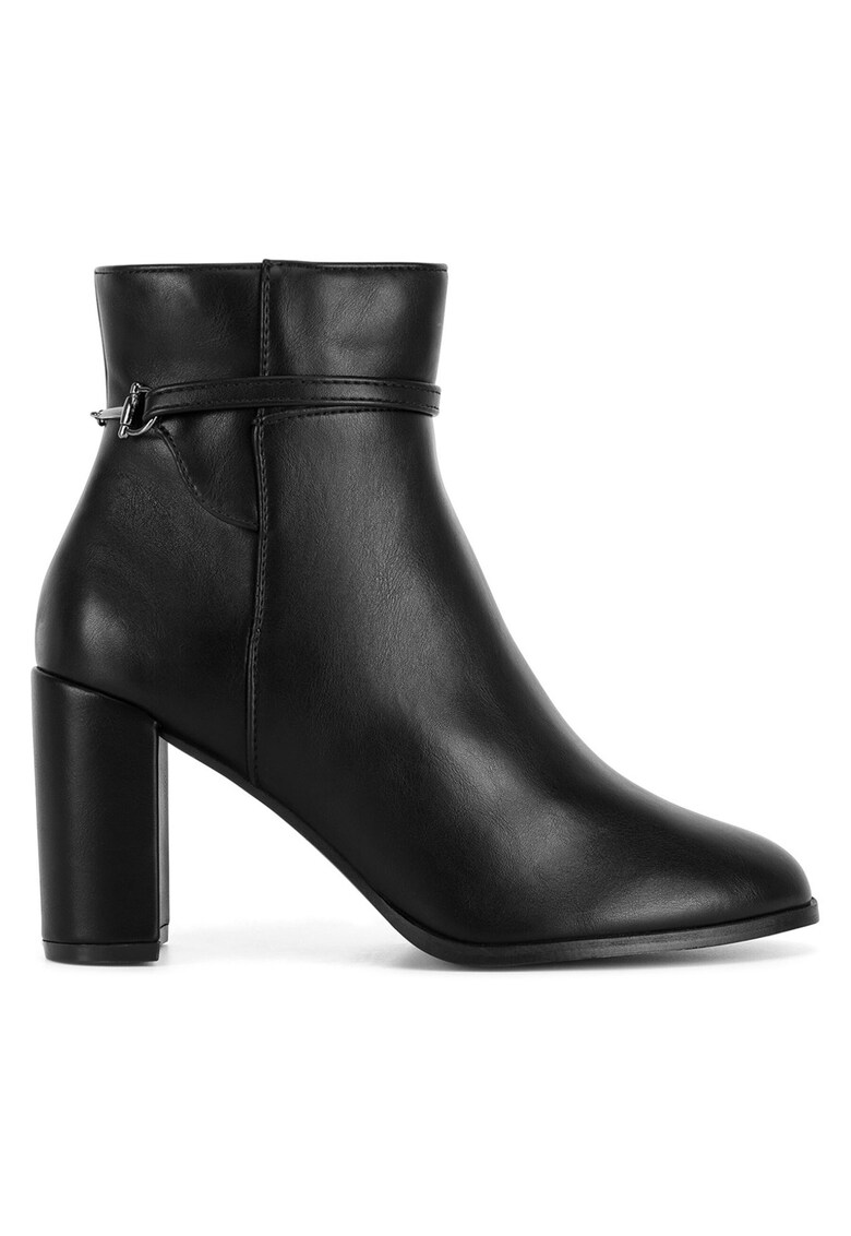 Botine dama WYL3920-1 - Textil - Negru