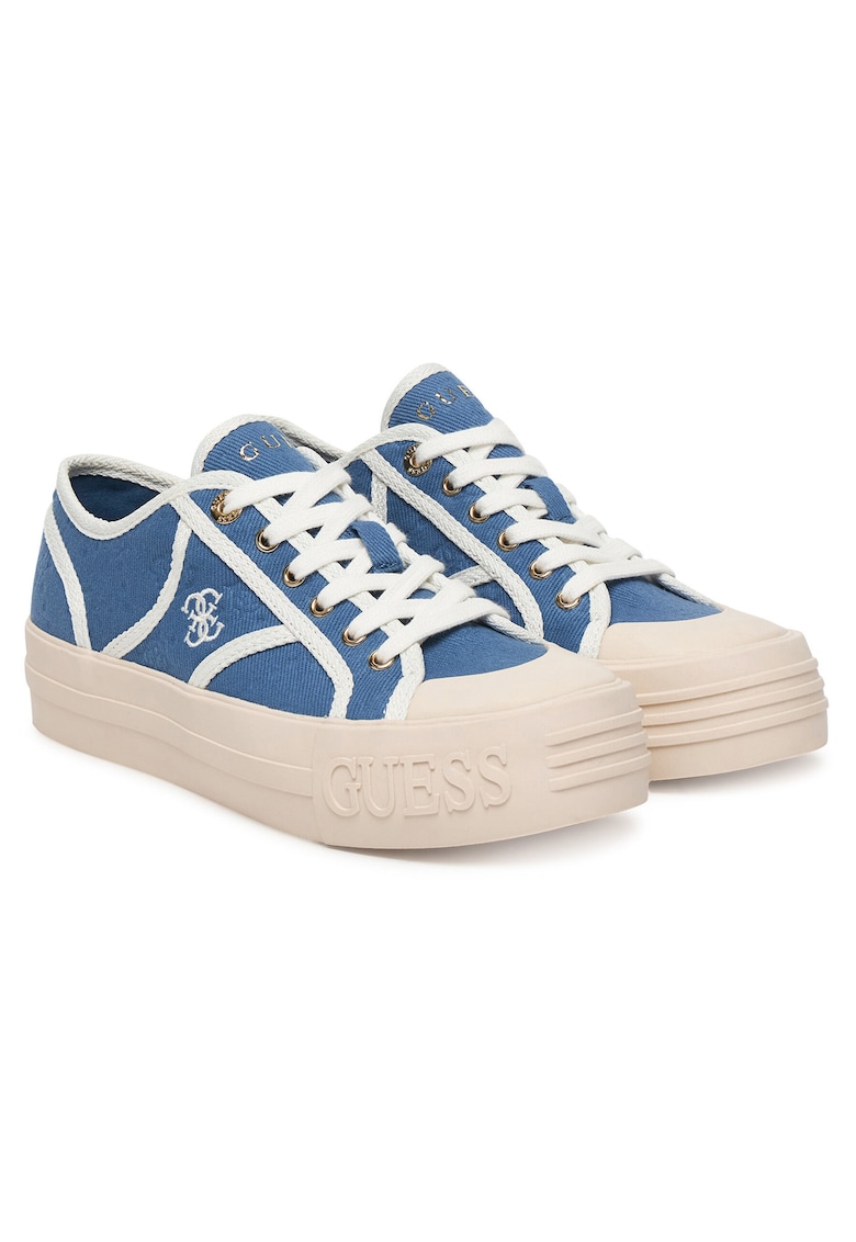 Guess Tenisi dama DENIM - FLPISS FAL12 - albastra - textil