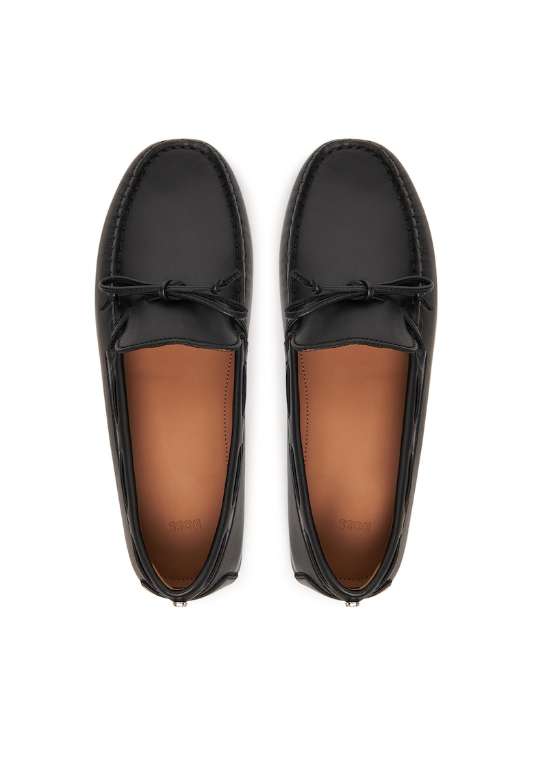 Mocasini dama model Roxanne - piele naturala - negru