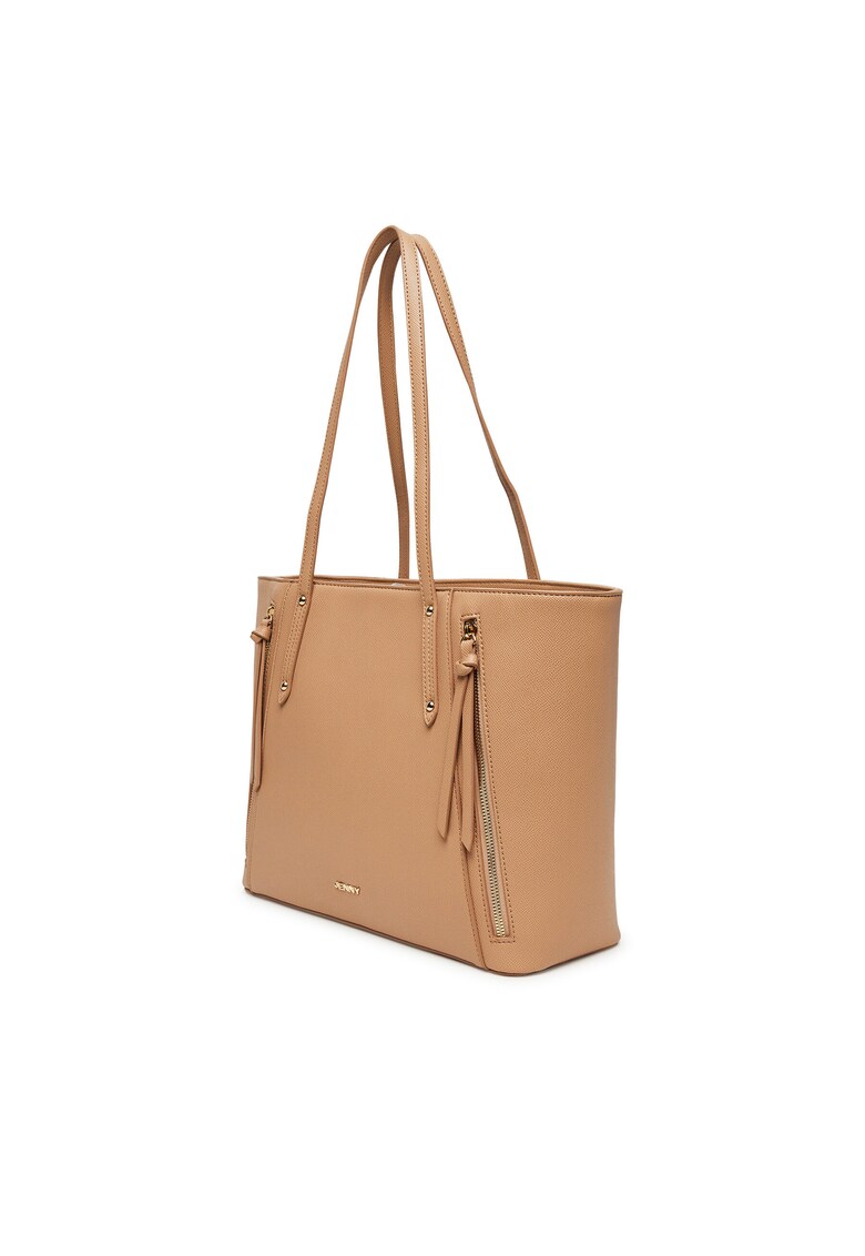 Geanta dama model C-JNY-M-009-08 - bej - material textil
