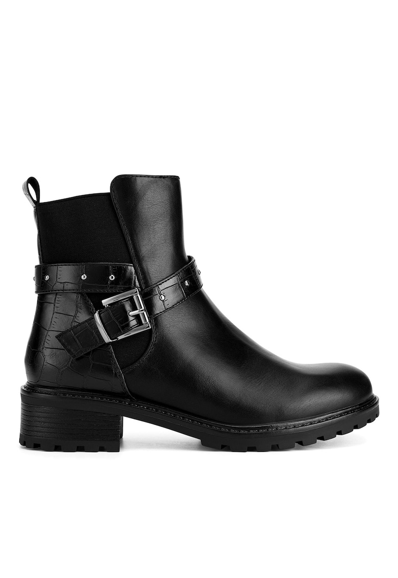 Ghete dama WS2971-35 - piele ecologica - negru