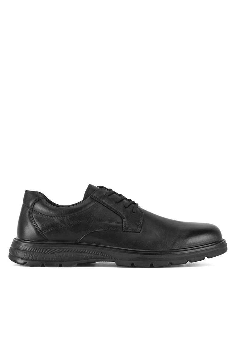 Pantofi barbatesti piele naturala - negru