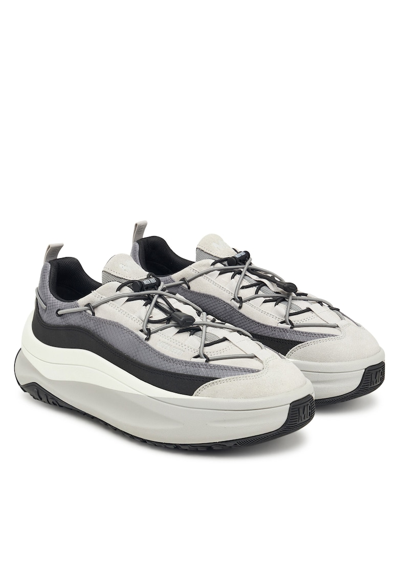 Pantofi sport barbati Gri - piele naturala - model H006