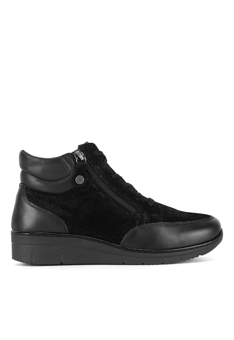 Ghete dama negru - piele naturala - CEO-WI23-REBECA-22