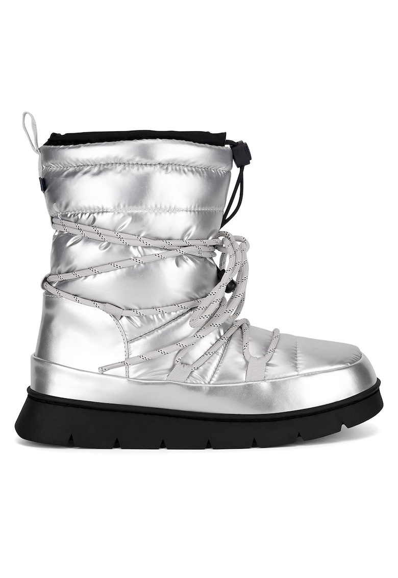 Ghete de zapada dama - RICHMOND WINTER HIGH - argintii - sintetic