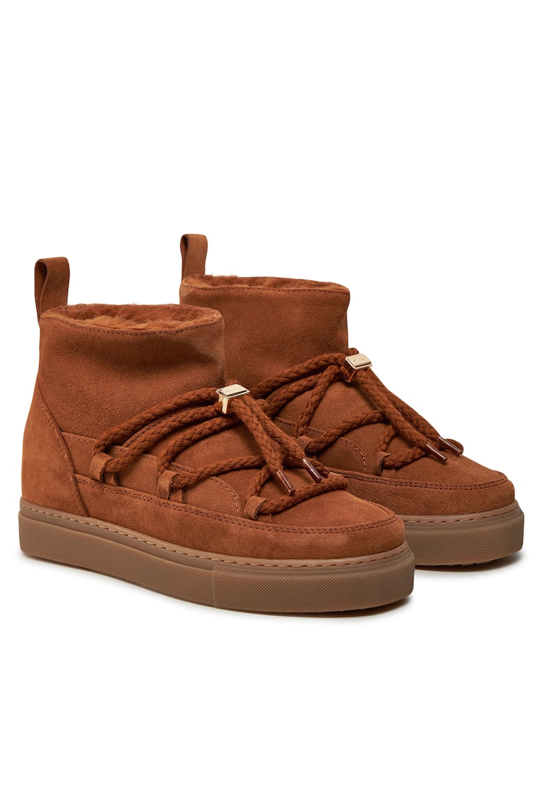 Cizme dama Clasic Low - piele naturala - maro -