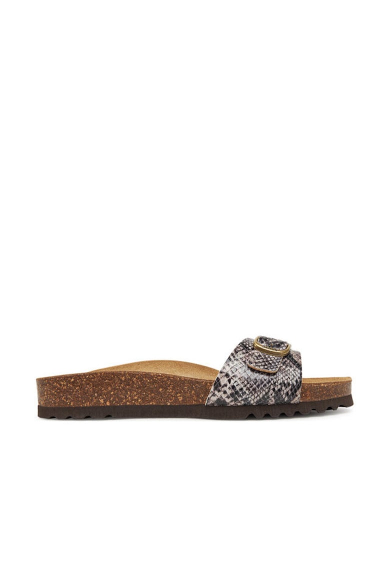 Slapi dama - model 1002 Estelle - piele ecologica - bej