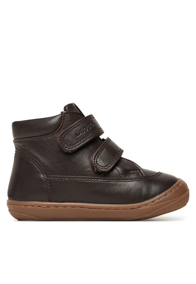 Ghete fete - piele naturala - maro