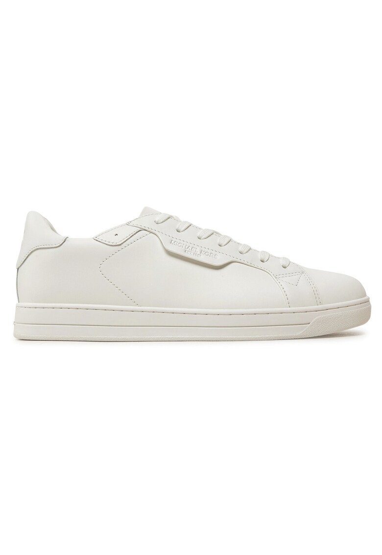 Tenisi barbati Optic White - piele naturala -