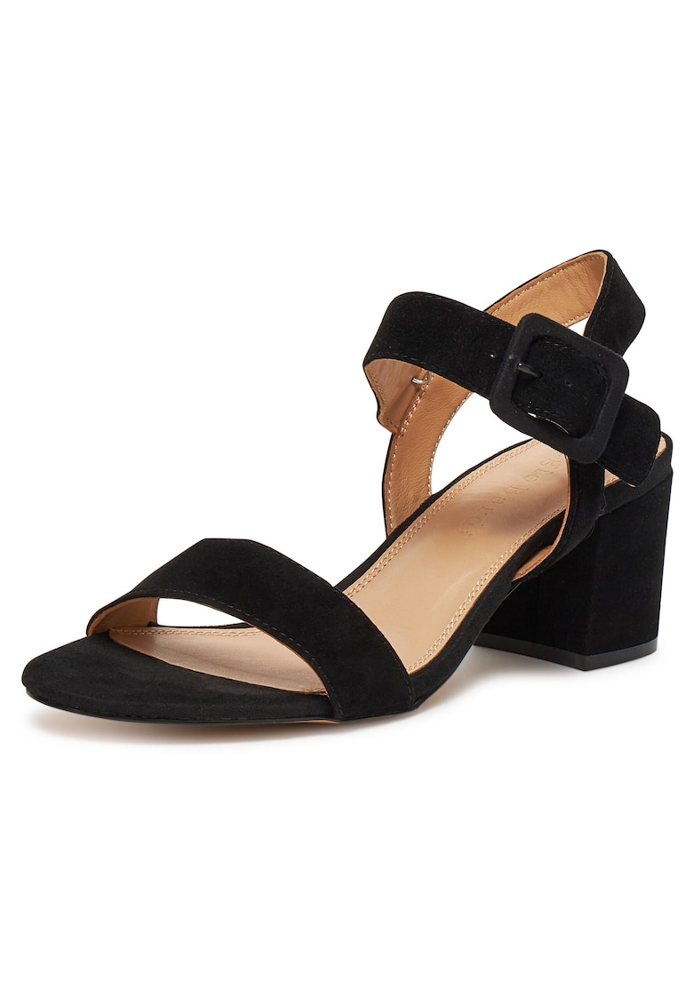 Sandale dama - WFA3762-1Z-SB - negru - piele naturala