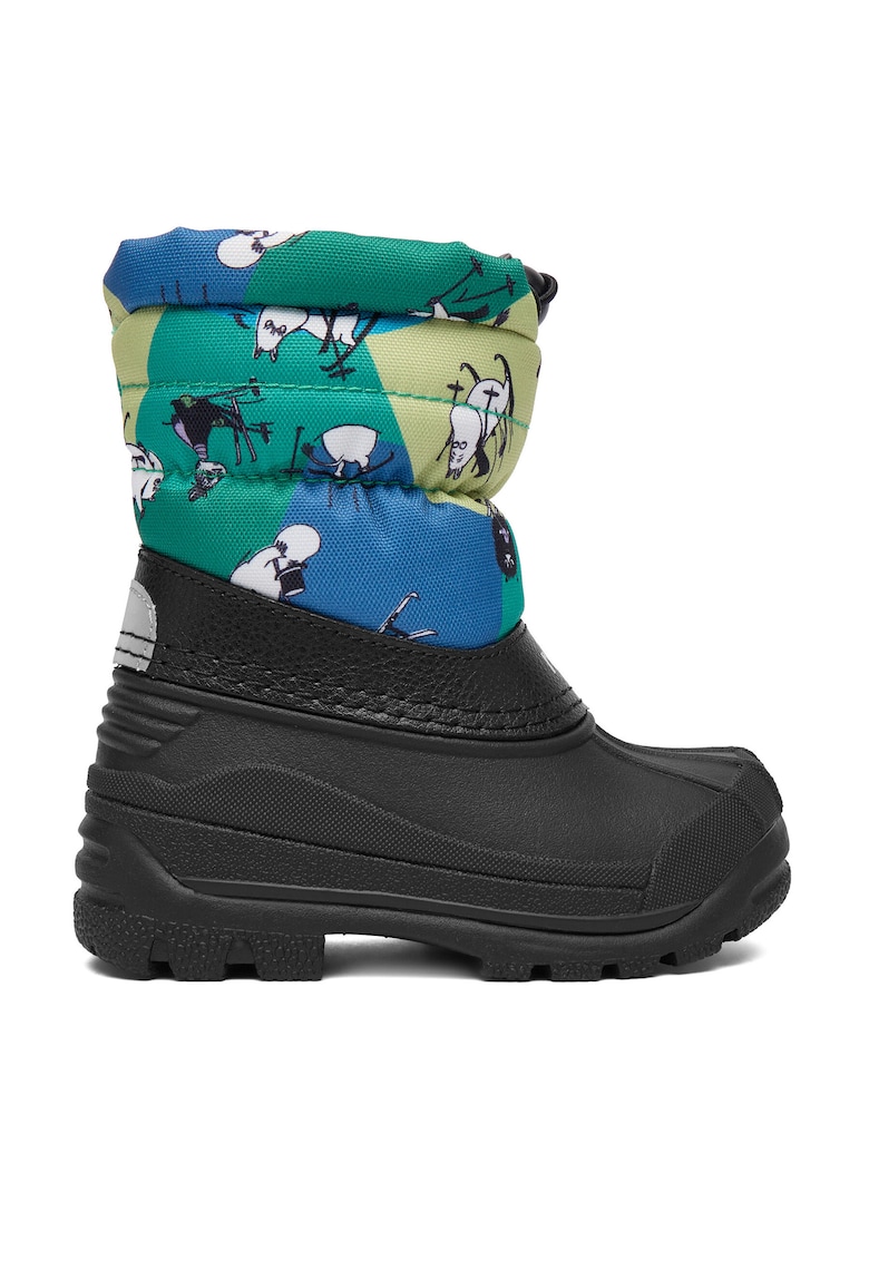 Cizme de zapada copii Moomin Nefar - verde - material plastic -