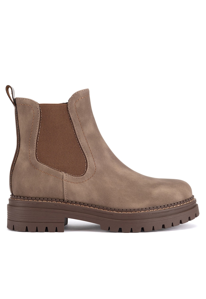 Botine dama WS5195-26 - Textil - Bej -
